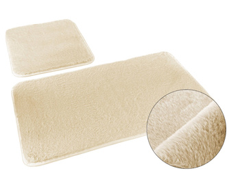 Bath mat LOMBOK KPL 2 SZT. ECRU