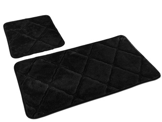 Bath mat MUNA KPL. 2 SZT. BLACK