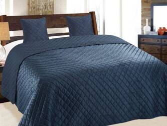 Bedspread AMARANTE 180x220+2/40x40, 010 / DARK TURQUOISE