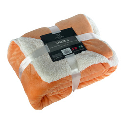 Blanket SHERPA 150X200 APRICOT