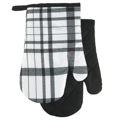 Kitchen gloves with a magnet CHECKS  F23S702 2 pcs.