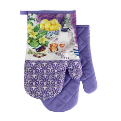 Kitchen gloves with a magnet LAVENDER II kpl 2 szt. F20A802