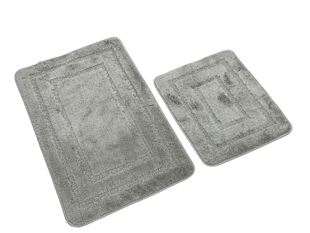 Bath mat  ALOR KPL 2 SZT. GREY LIGHT