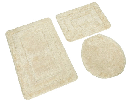 Bath mat  ALOR KPL 3 SZT. BEIGE