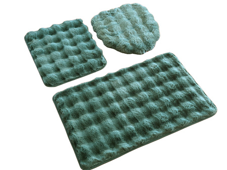 Bath mat ARUBA KPL. 3 SZT. GREEN