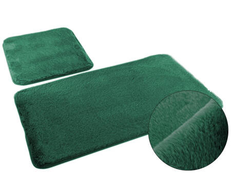 Bath mat LOMBOK KPL 2 SZT. GREEN