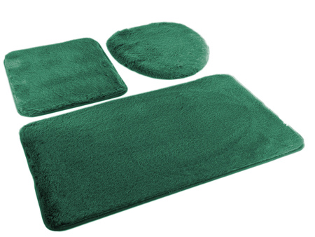 Bath mat  LOMBOK KPL 3 SZT. ZIELONY