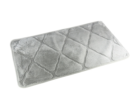 Bath mat MUNA 45x75 GREY LIGHT