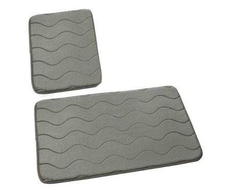 Bath mat SUMBA kpl 2 szt., LZ(23) GREY LIGHT 02 (45x75+45x35)