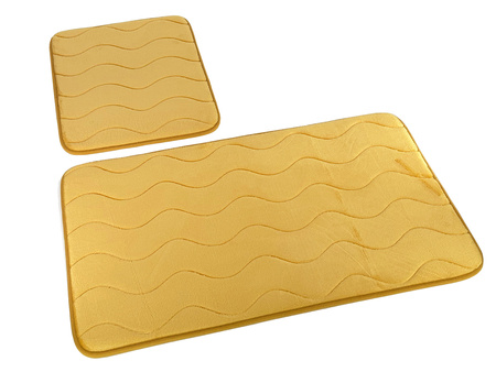 Bath mat SUMBA kpl 2 szt., LZ(23) HONEY 28