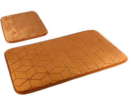 Bath mat SUMBA kpl 2 szt., LZ(31) BROWN LIGHT 14