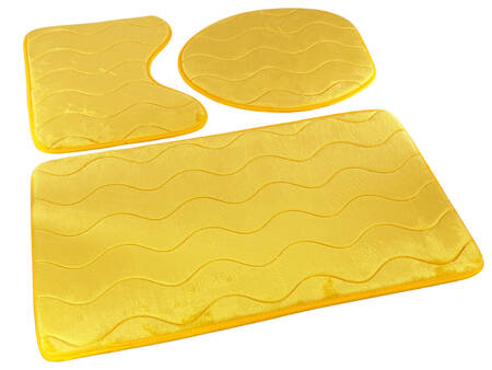 Bath mat SUMBA kpl 3 szt., LZ(23) HONEY 24