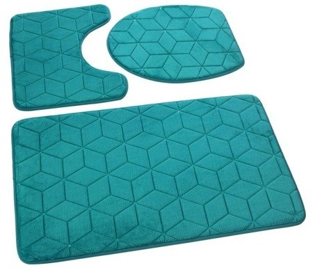 Bath mat SUMBA kpl 3 szt., LZ(31) MARINE 25 (45x75+45x35+35x44)