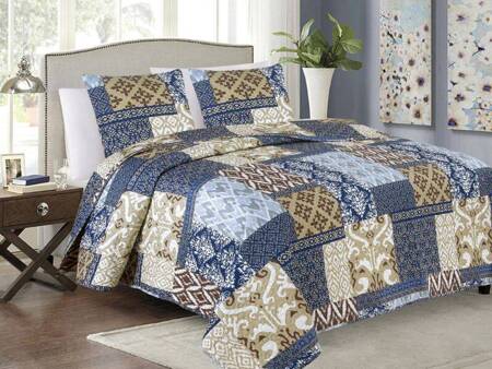 Bedspread TAVIRA 180x220+2x40x40 SY-6750