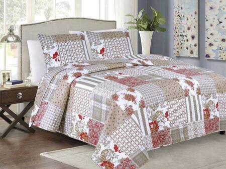 Bedspread TAVIRA 220x240+2/40x40, BJ-080 AMERICANA