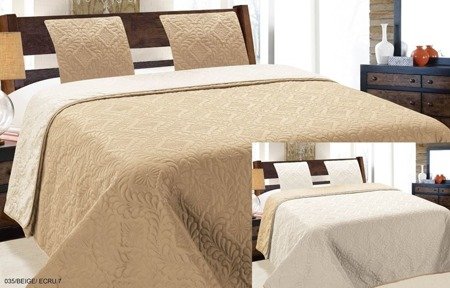 Bedspread VIGO II 180x220+2/40x40, 035/BEIGE-ECRU 7