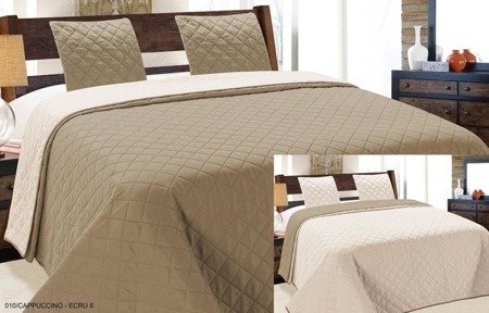 Bedspread VIGO II 220x240+2/40x40, 010/CAPPUCCINO-ECRU 8