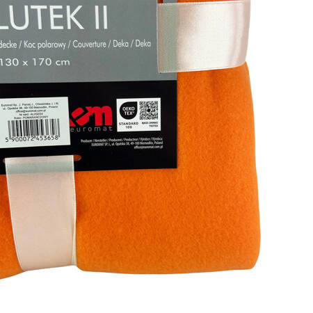 Blanket MILUTEK II 150x200 ORANGE