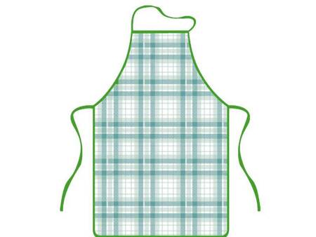 Kitchen apron CHECKS 50x76, F23A183B