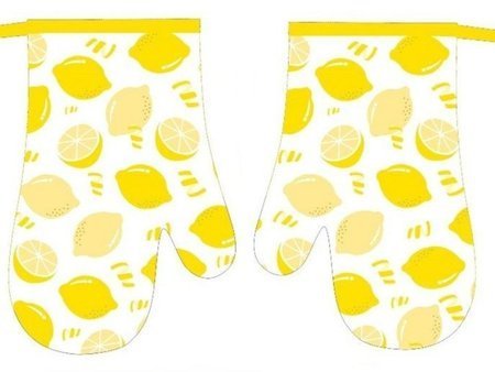 Kitchen gloves with a magnet  FRUITS kpl 2 szt., 0318FS16