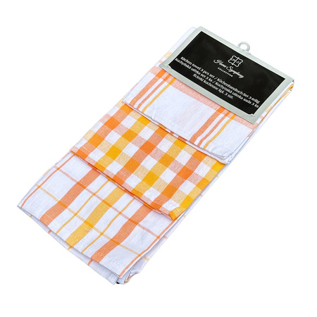 Kitchen towels ARA 45X65 KPL 3 SZT ORANGE