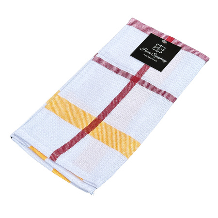 Kitchen towels GRACJA 45X65 RED-ORANGE