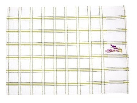 Kitchen towels LAWENDA 45x65, 220g/m2, GREEN