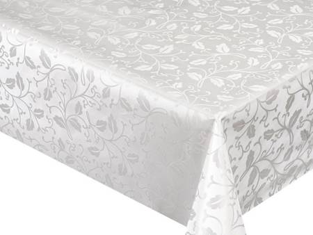 Tablecloth 137 PEARL ZG-6262A WHITE