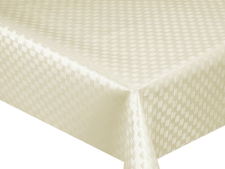 Tablecloth 137 PEARL  ZG-6266B ECRU