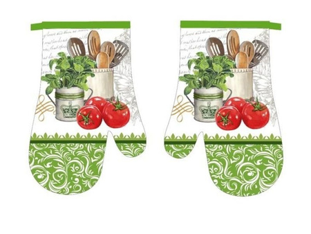 Kitchen gloves with a magnet OLAF II kpl 2 pcs.., 0417FS27B