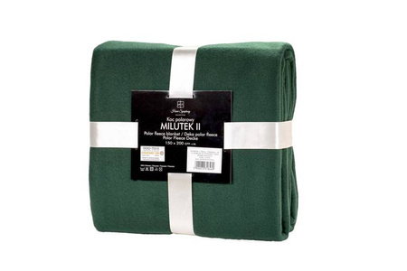 Blanket MILUTEK II 130x170  BOTTLE GREEN