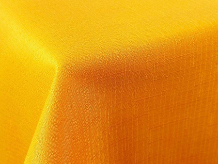 Tablecloths with stain-resistant coating  Yellow