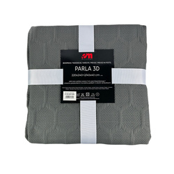 Bedspread PARLA 3D  220x240, SY-7653 DARK GREY