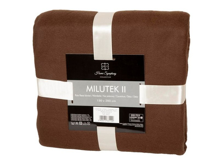 Blanket MILUTEK II 150x200 BROWN-2